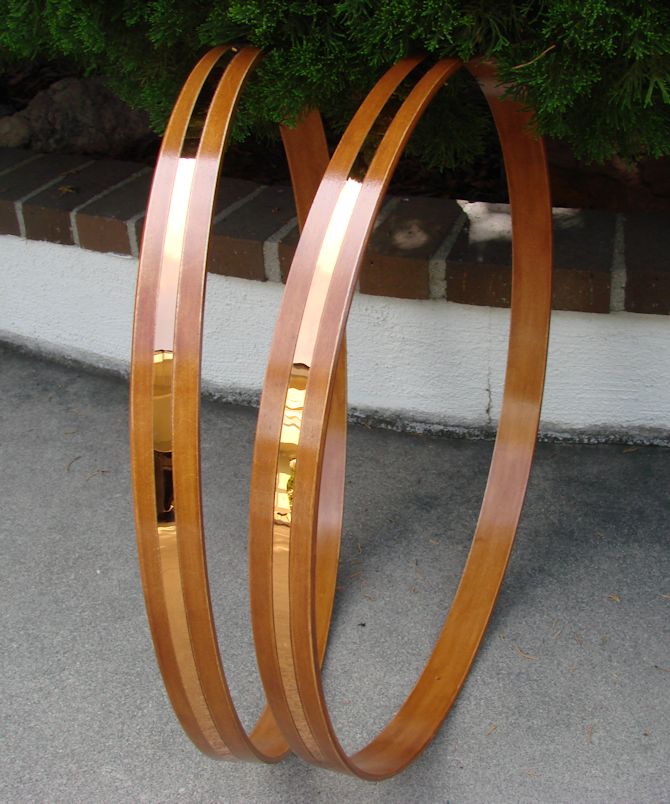 Custom 10ply Finished Bass Drum Hoop